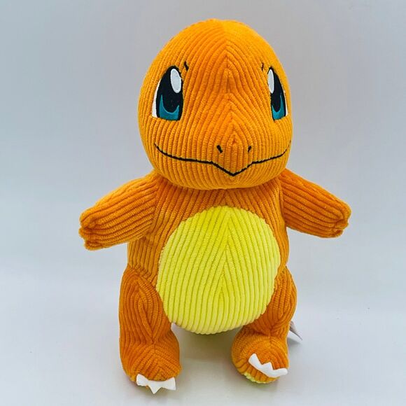 Corduroy Pokémon Plush Stuffed Toy CHARMANDER 8” Cuddly Friend - Picture 2 of 6